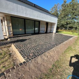 Taras z kamienia naturalnego z rozbiórki 