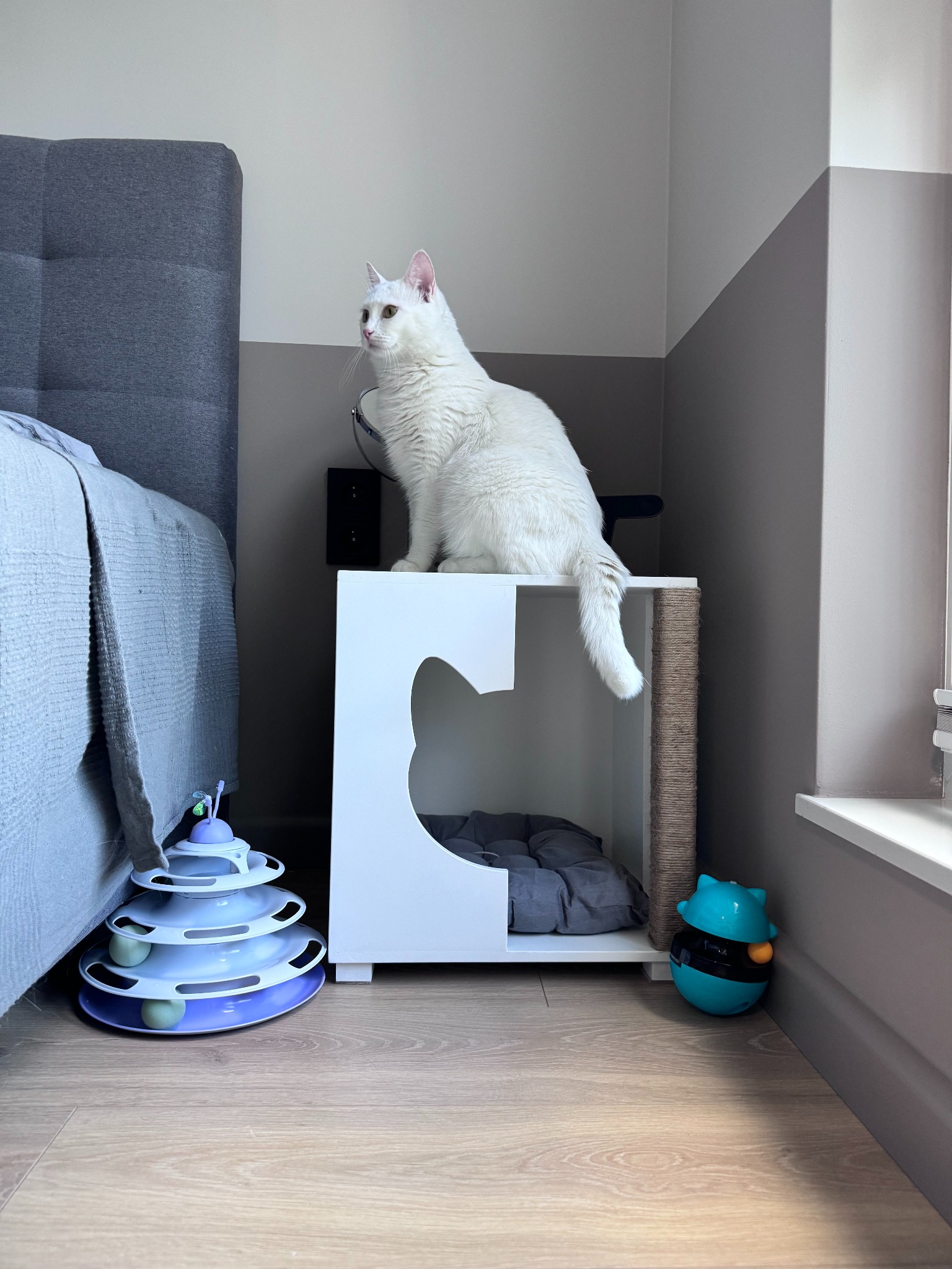 Buda Budka Domek DLA KOTA DRAPAK MiauVilla