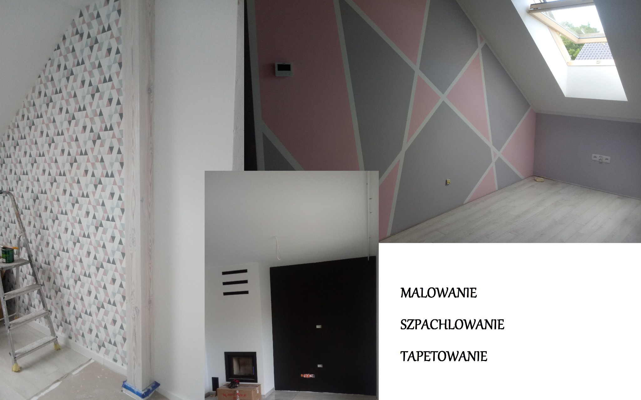 Remonty starszych mieszkań i domów oraz wykończenie stanów deweloperskich.