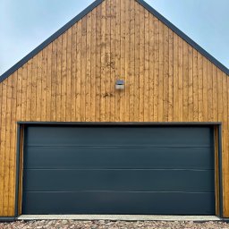 Brama segmentowa wiśniowski z automatyka faac 