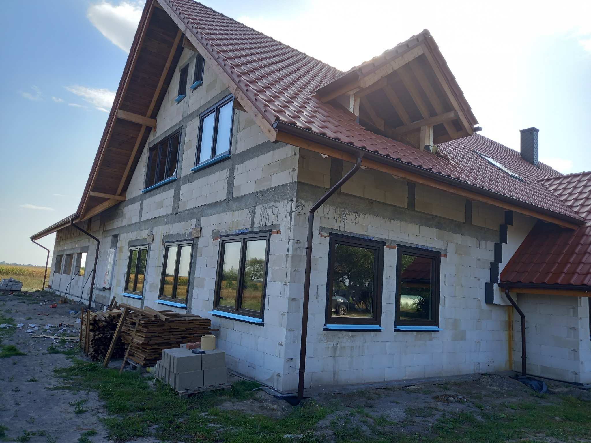 Dom w Bronimierzu, powiat Inowrocław.