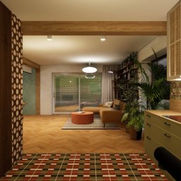 Projektowanie mieszkania Piaseczno 2