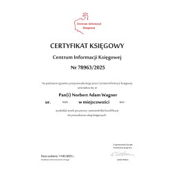 Certyfikat Księgowego