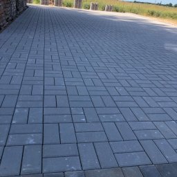 Układanie kostki brukowej Łapka 1
