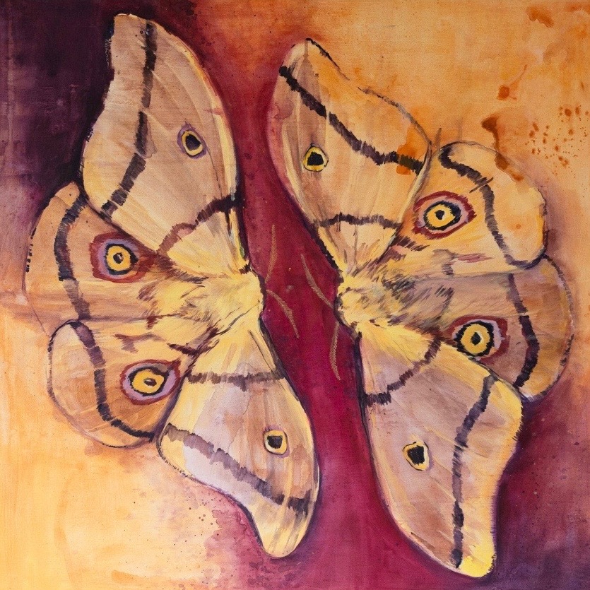 Piękny obraz, wykonamy w technice akrylu, wielkość 90x90 cm, obecnie wisi w domu prywatnym we Frankfurcie