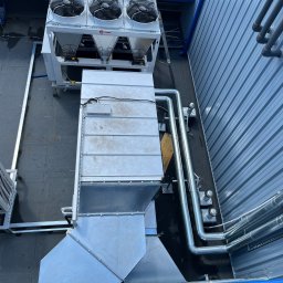 Instalacja chłodzenia wtryskarek.