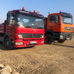 Samochody którymi dowozimy materiały sypkie