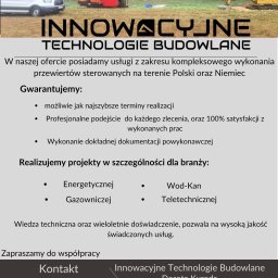 INNOWACYJNE TECHNOLOGIE BUDOWLANE DOROTA KURĘDA - Kopanie Studni Koszwały
