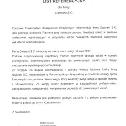 Nasze referencje potwierdzają zaangażowanie i profesjonalizm. 