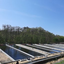 LUKSTAR sp. z o.o. - Wykonanie rozbudowy stawów, wykorzystywanych do hodowli jesiotra w miejscowości Mylof