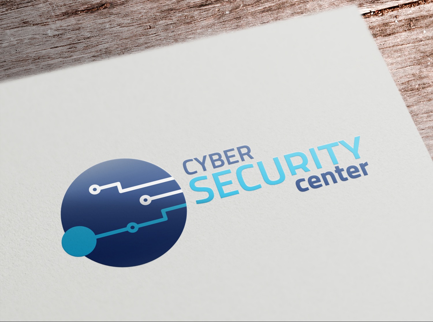 Logo dla firmy doradczej zajmującej się świadczeniem usług w zakresie cyberbezpieczeństwa.