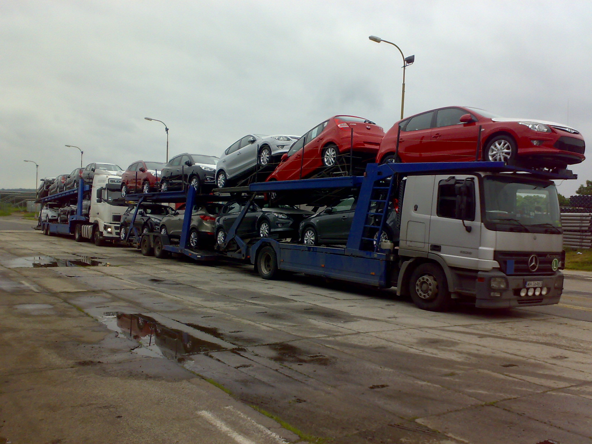 Przewóz Aut z Angli do Polski