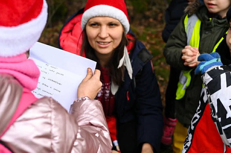 'To były najlepsze mikołajki w moim życiu!' Czyli mikołajowa gra terenowa!