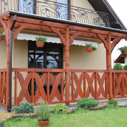 FORMA pracownia drewna - zadaszenie tarasu