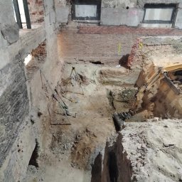 Rozbiórki budynków Kołbiel 1