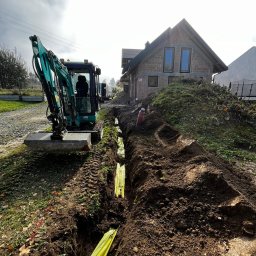 Przyłącze wod kan Kraków 3