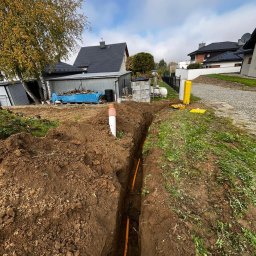 Przyłącze wod kan Kraków 4