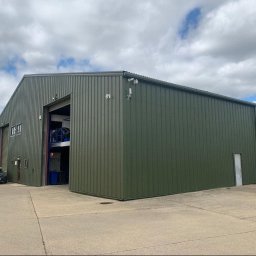 krakow-malowanie.pl - Hala magazynowa po malowaniu.