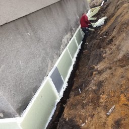 Izolacja fundamentów Czyżowice 1