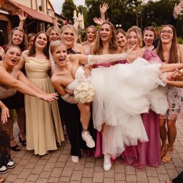 Sesje z gośćmi podczas ślubu