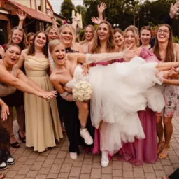 Sesje z gośćmi podczas ślubu