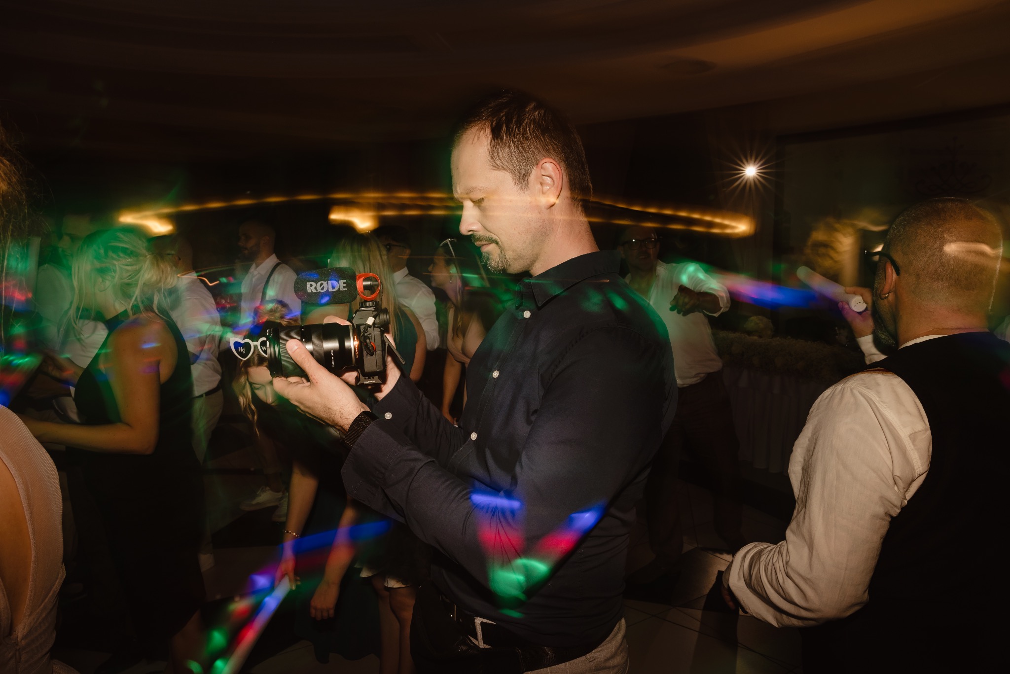 Złapany w kadrze jak na wydarzeniu filmuję piękne tańce :)