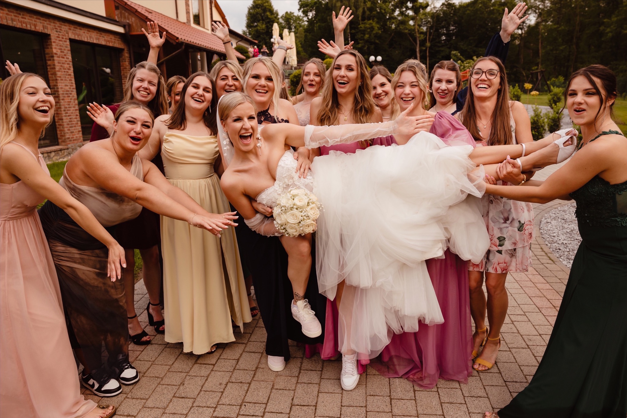 Sesje z gośćmi podczas ślubu