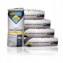 Piasek kwarcowy uniwersalny suszony