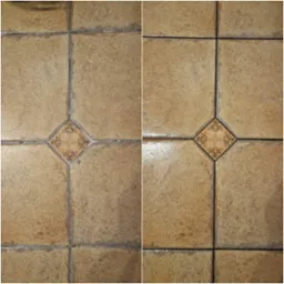 Czyszczenie kafelek i fug.