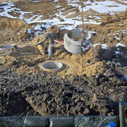 wykop i montaż studni