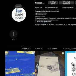 Prowadzimy fanpage na Instagram