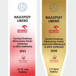 Projekt statuetek - piłka siatkowa.