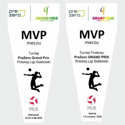 Projekt statuetek - piłka siatkowa.