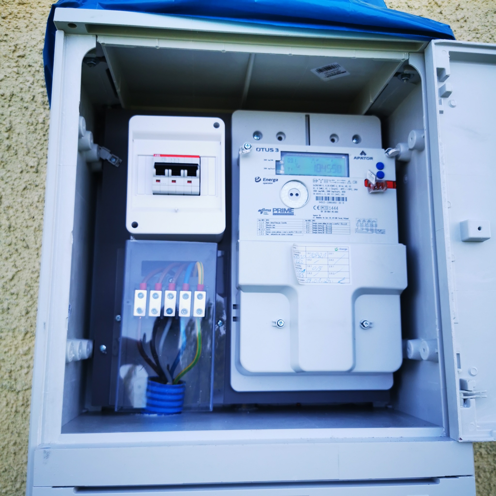 Wyniesienie licznika na zewnątrz