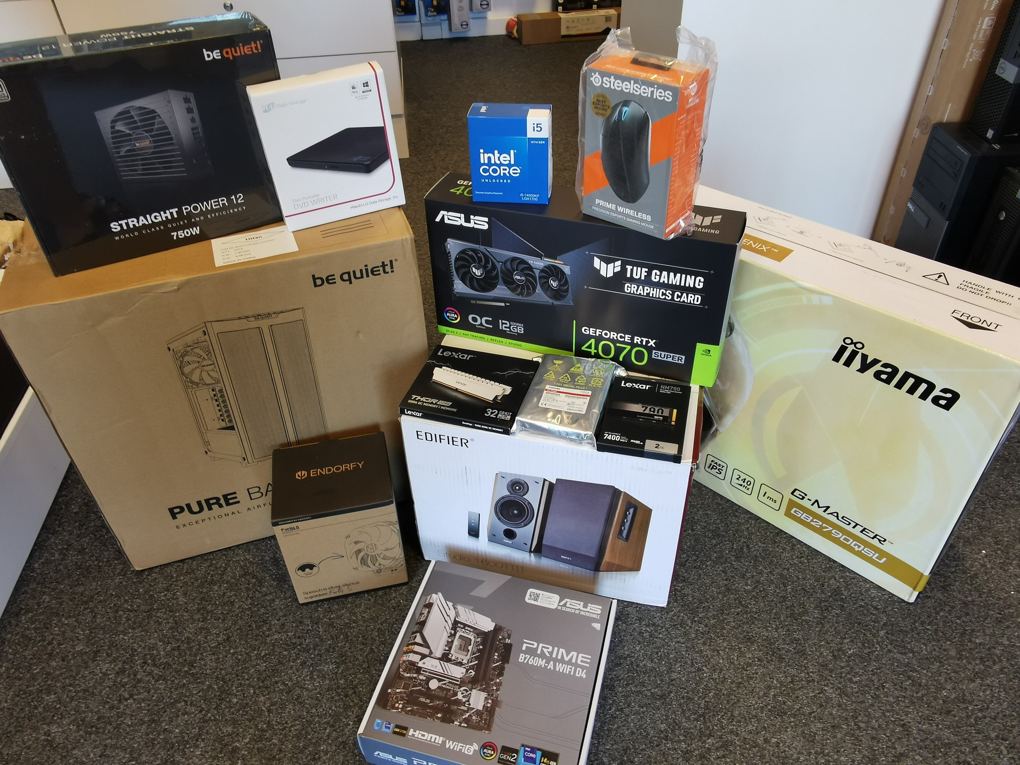 Kompletny komputer dobierzemy wszystkie części gotowy zabierzesz do domu