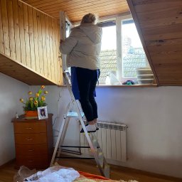 Niebieski Fartuszek - W trakcie pracy