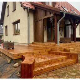 Tarasy drewniane Mostki 1