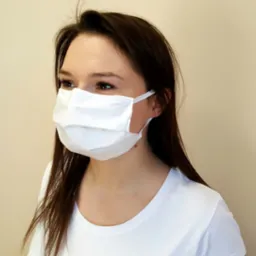 Maseczki ochronne - jednorazowe z włókniny - wielokrotnego użytku z bawełny