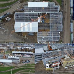 Maciej Witczak Inżynieria i Nadzór - Kierownik Robót Obudowa dachu płytami warstwowymi: 2150m2 Obudowa ścian płytami warstwowymi: 1465m2