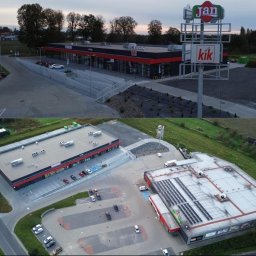 Kierownik Budowy
Generalne Wykonawstwo
Powierzchnia zabudowy - 2574,36m2
Kubatura 16434,32m2
Powierzchnie utwardzone - 3150m2