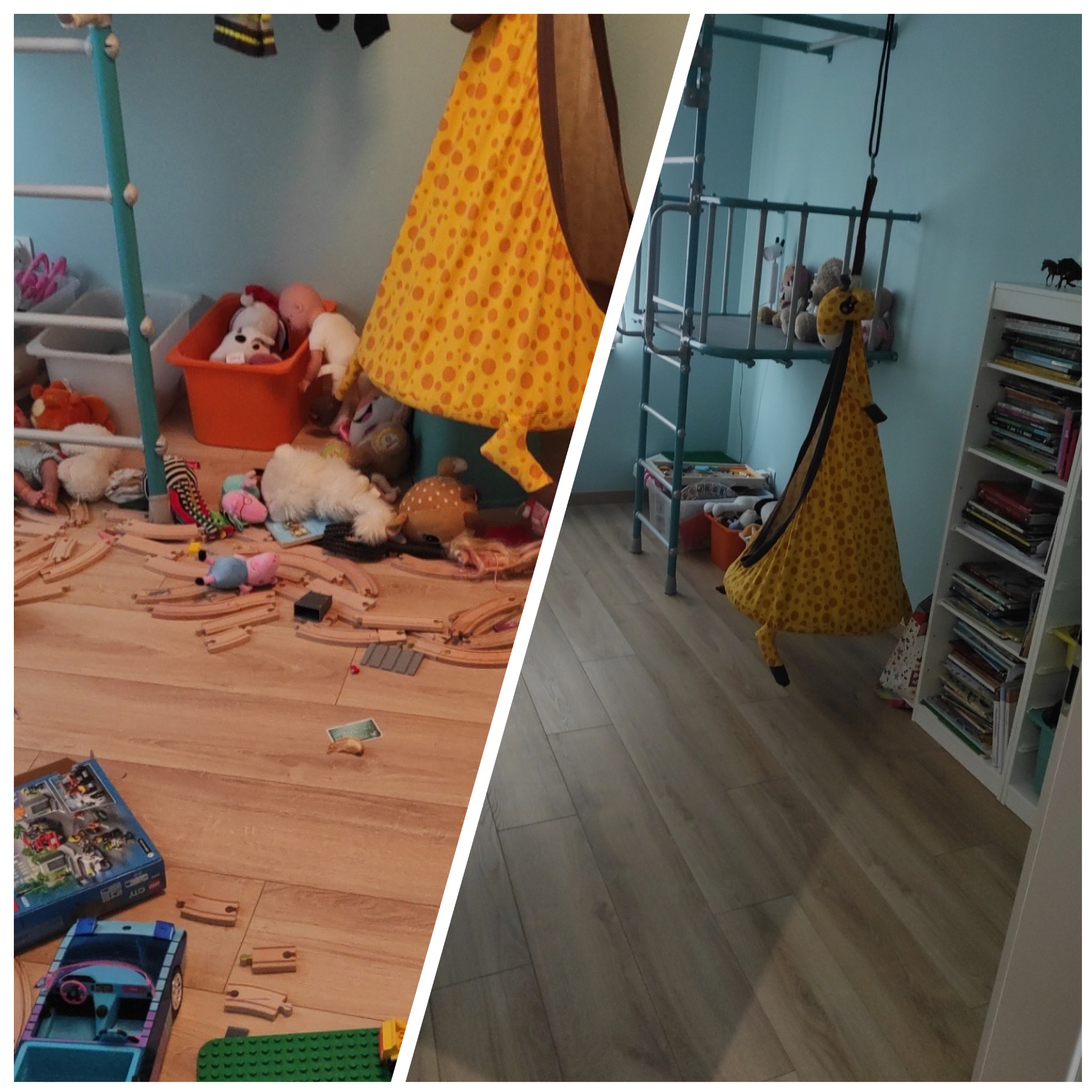 Sprzątanie pokoju dziecięcego