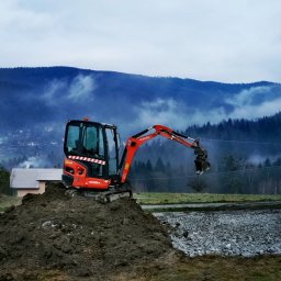 Wykop pod fundamenty Rzyki 1