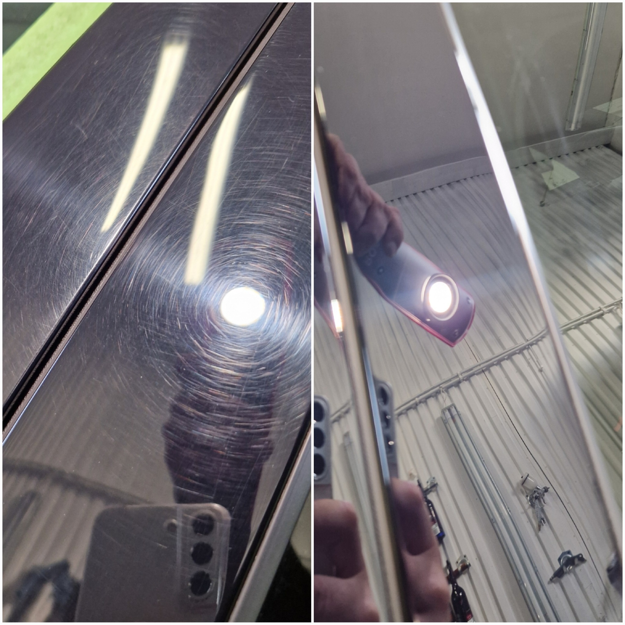 Polerowanie słupków piano black