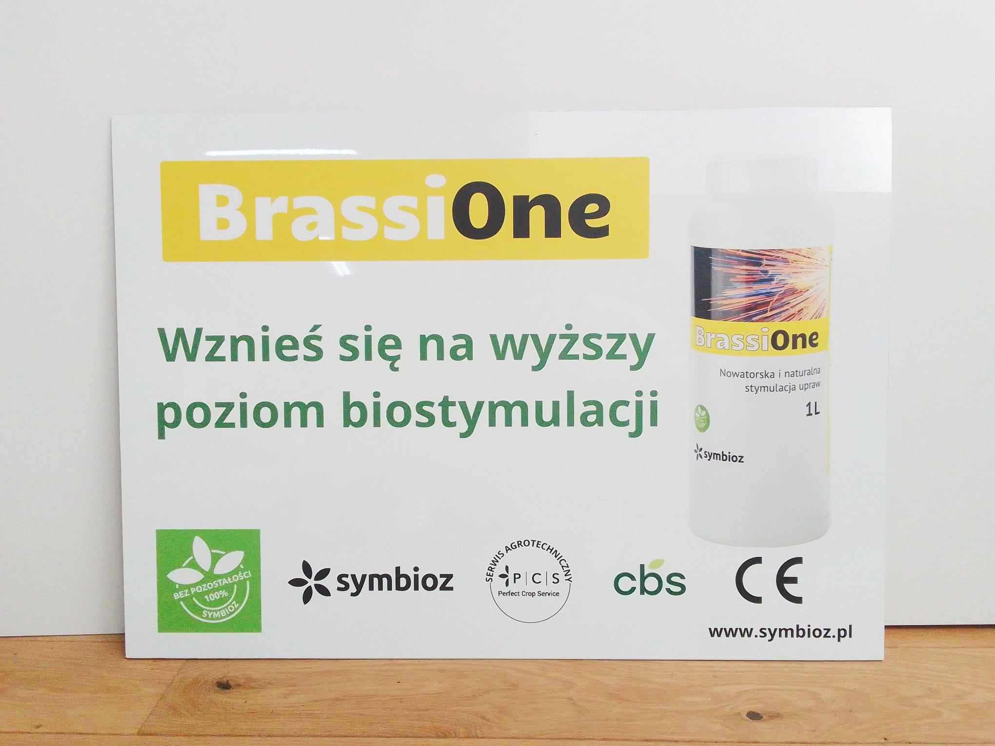 Tablica metalowa 3 mm typu DIBOND z połyskiem + NADRUK UV