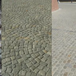 Kostka Granitowa Stara Starobruk z odzysku