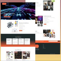 Łukasz Rybacki - Prezentacja strony internetowej czerwonamarchewka.pl, wizytówki firmy, z etapami realizacji, grafiką komputerową i portfolio. Układ strony responsywny, z certyfikatem SSL.
