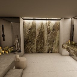 Pokój kąpielowy w domu jednorodzinnym