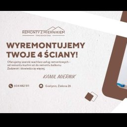 Remonty z Miernikiem Kamil Miernik - Wyjątkowy Montaż Ścianek Działowych w Gostyninie