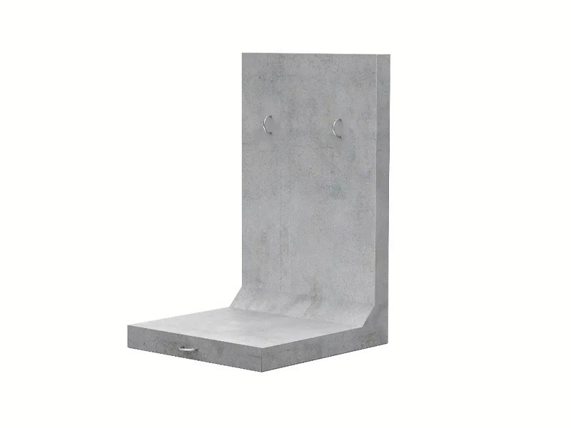 Mury oporowe typu „L”