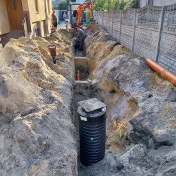 Przyłącze wod kan Żyrardów 3